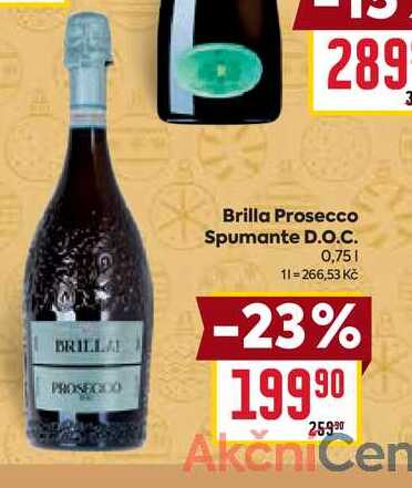 Brilla Prosecco Spumante D.O.C. 0,75l