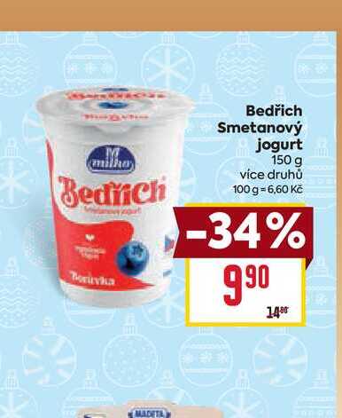 Bedřich Smetanový jogurt 150 g 