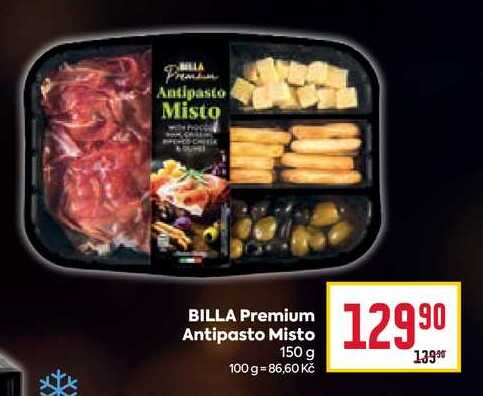 BILLA Premium Antipasto Misto 150 g 