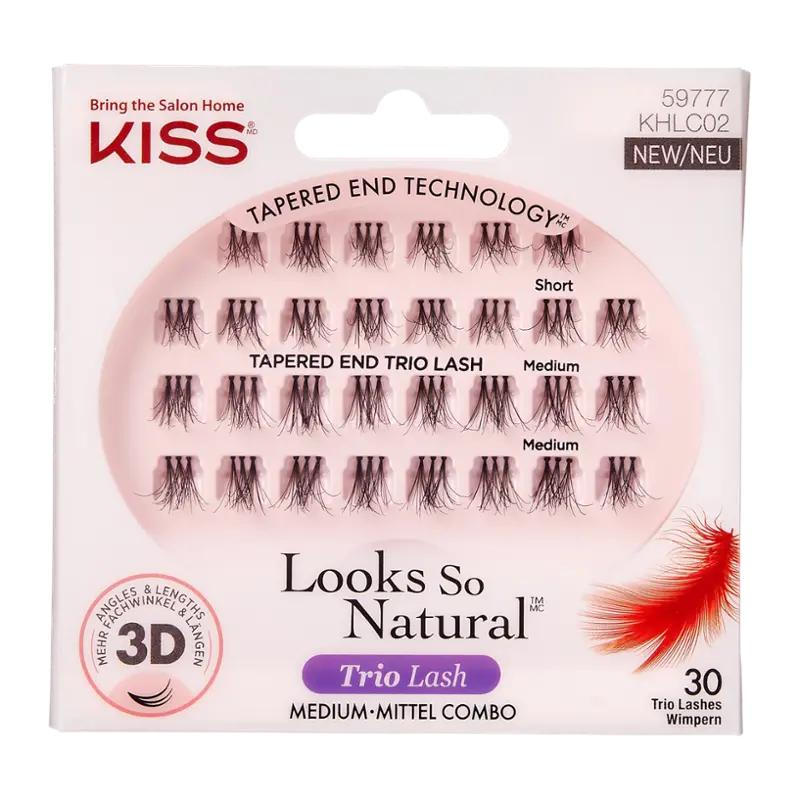 KISS Umělé řasy Haute Couture Trio Lashes Lavi, 1 ks