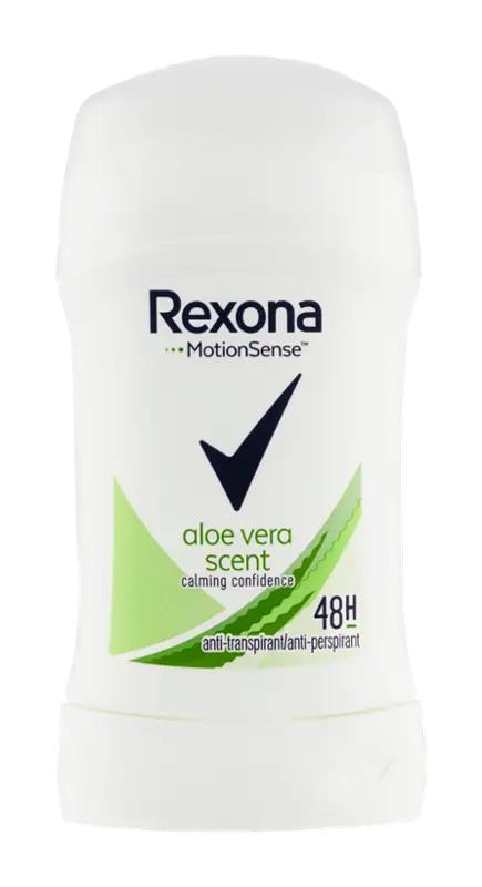 Rexona Antiperspirant tuhý pro ženy Aloe Vera, 40 ml