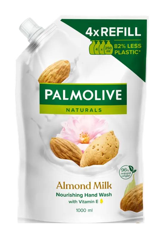 Palmolive Tekuté mýdlo na ruce Naturals Milk & Almond náhradní náplň, 1000 ml