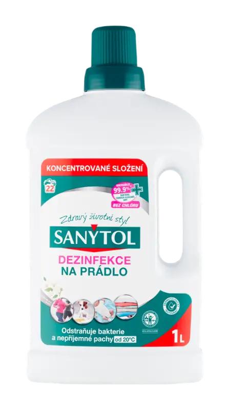 Sanytol Dezinfekce na prádlo s vůní bílých květů, 1000 ml