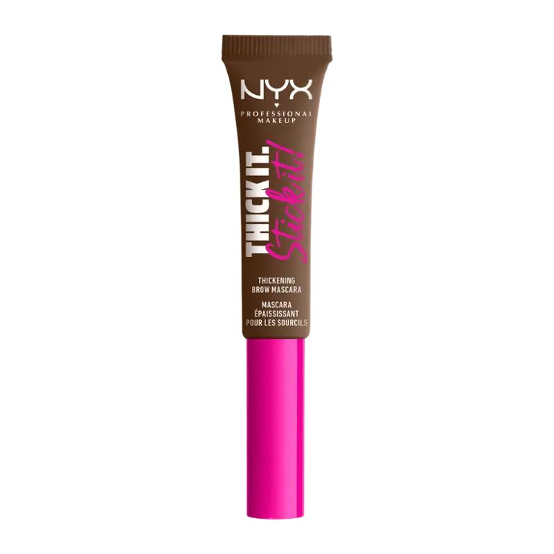 NYX Professional Makeup Řasenka na obočí Thick It Stick It 06 Brunette, 1 ks