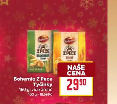 Bohemia Z Pece Tyčinky 160 g