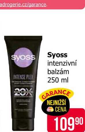 Syoss intenzivní balzám 250 ml 