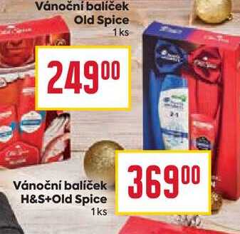 Vánoční balíček H&S+Old Spice 1ks