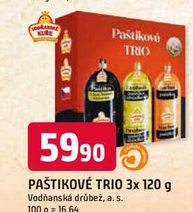 PAŠTIKOVÉ TRIO 3x 120 g 