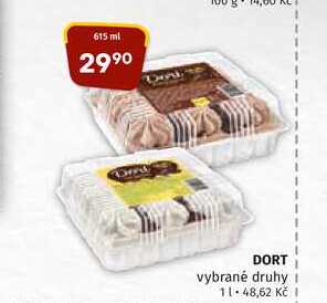 DORT vybrané druhy 615ml