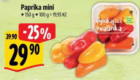 Paprika mini, 150 g 