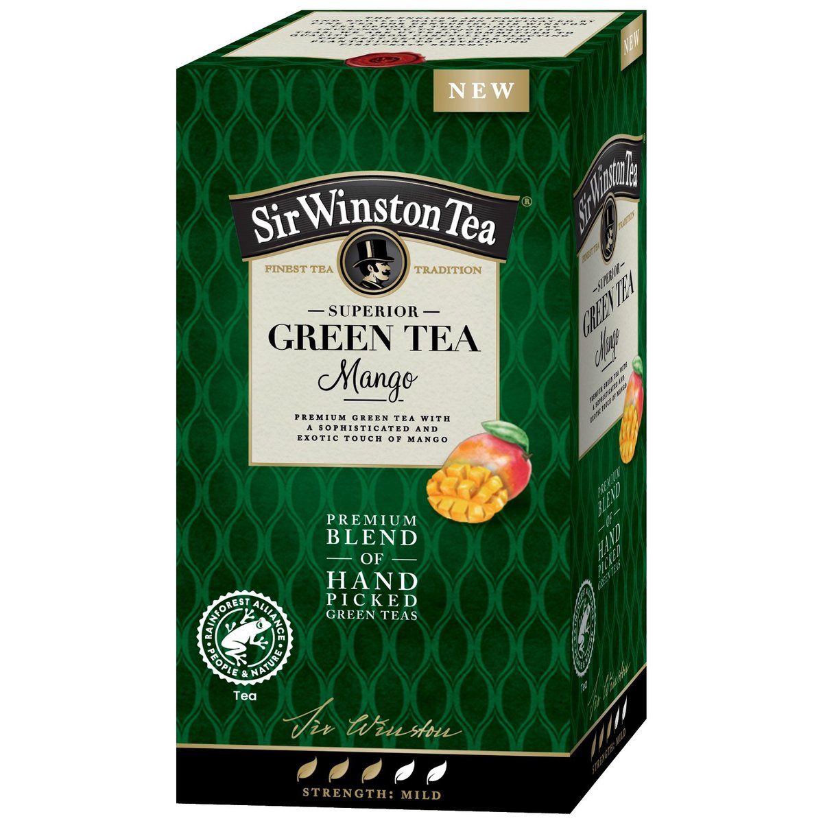 Sir Winston Tea Green Tea Mango čaj