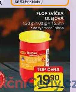 FLOP SVÍČKA OLEJOVÁ 130 g