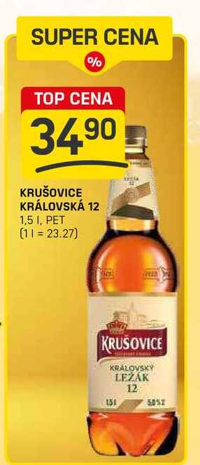 KRUŠOVICE KRÁLOVSKÁ 12 1,5 1, PET 