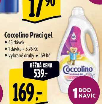 Coccolino Prací gel, 45 dávek