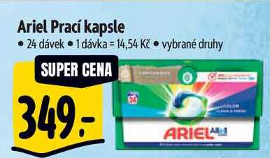 Ariel Prací kapsle, 24 dávek 