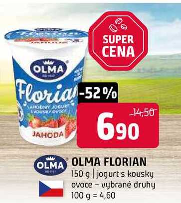 Olma Florian 150g vybrané druhy