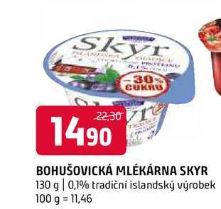 Bohušovická mlékárna Skyr 130g