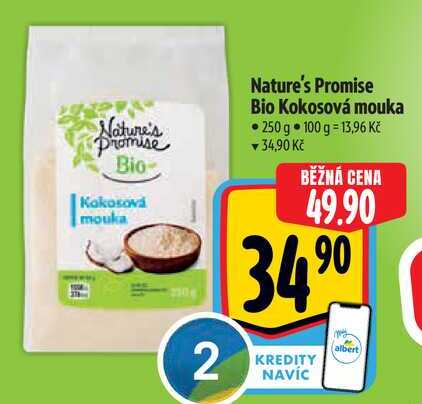 Nature's Promise Bio Kokosová mouka, 250 g