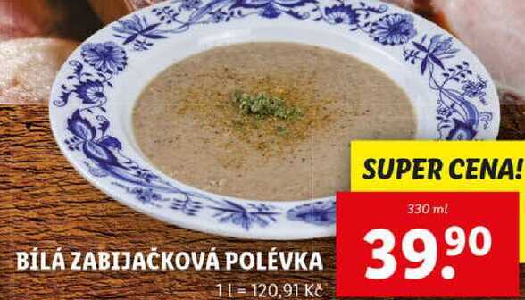 BÍLÁ ZABIJAČKOVÁ POLÉVKA, 330 ml