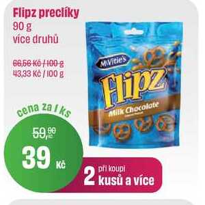 Flipz preclíky 90 g více druhů 