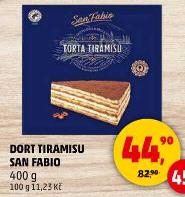 DORT TIRAMISU SAN FABIO, 400 g 