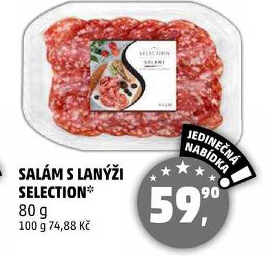 SALÁM S LANÝŽI SELECTION, 80 g 