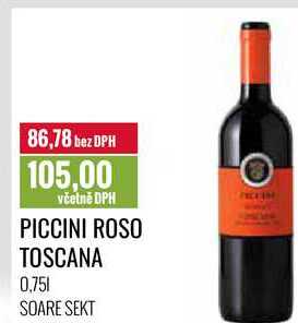 PICCINI ROSO TOSCANA 0,75l