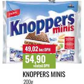 KNOPPERS MINIS 200g 