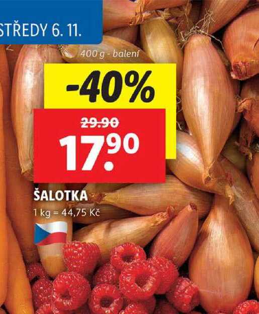 ŠALOTKA, 400 g