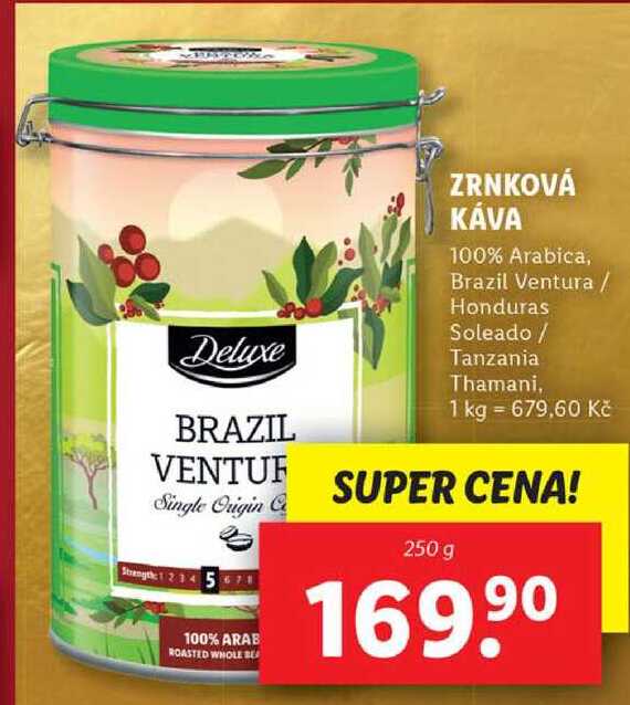 ZRNKOVÁ KÁVA, 250 g