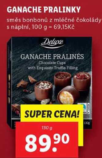 GANACHE PRALINKY, 130 g