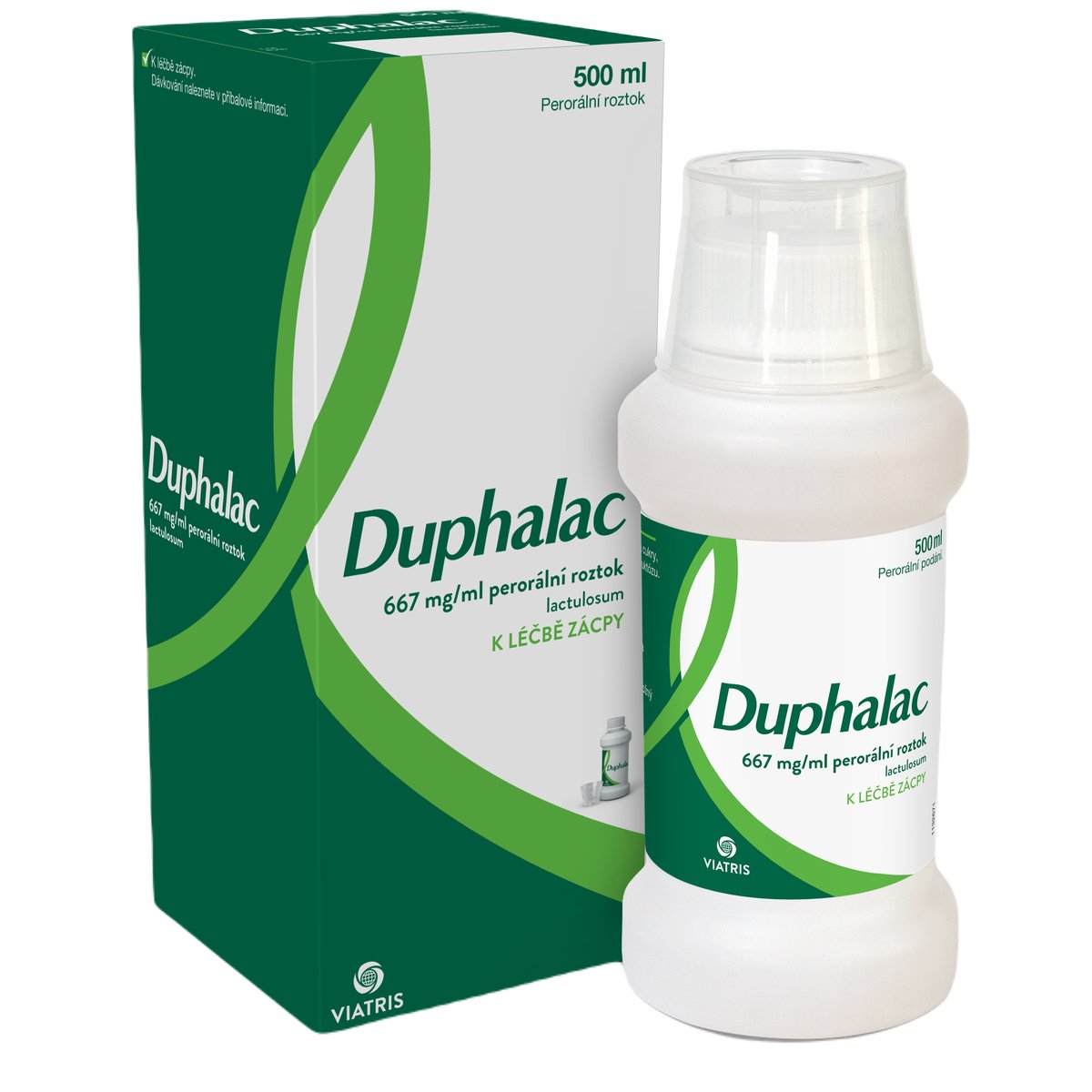 DUPHALAC 667MG/ML perorální roztok 1X500ML