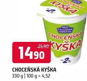 Choceńská kyška 330g