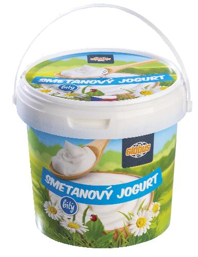 Globus Smetanový jogurt bílý, 1 kg