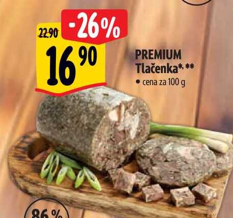  PREMIUM Tlačenka 100 g 