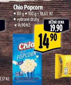  Chio Popcorn 80 g 