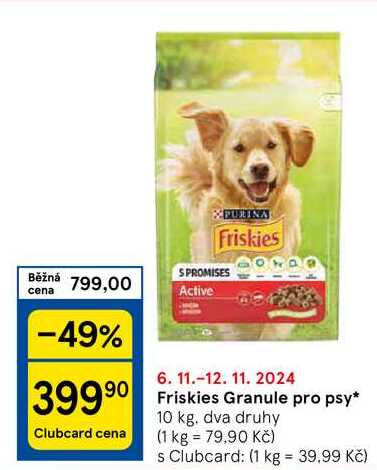 Friskies Granule pro psy, 10 kg