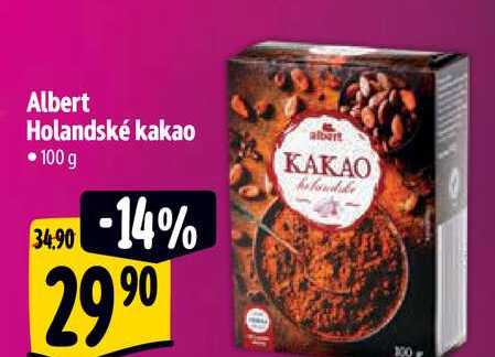 Albert Holandské kakao, 100 g