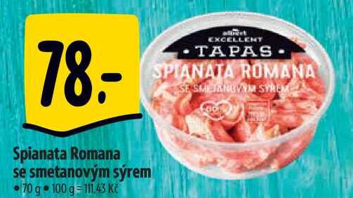 Spianata Romana se smetanovým sýrem, 70 g 