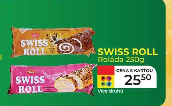 SWISS ROLL Roláda 250g 