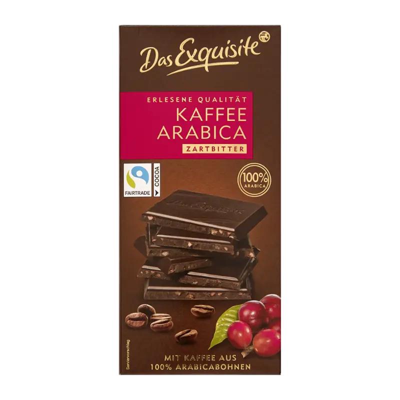 Das Exquisite Hořká čokoláda s kávovými zrnky Arabica, 100 g