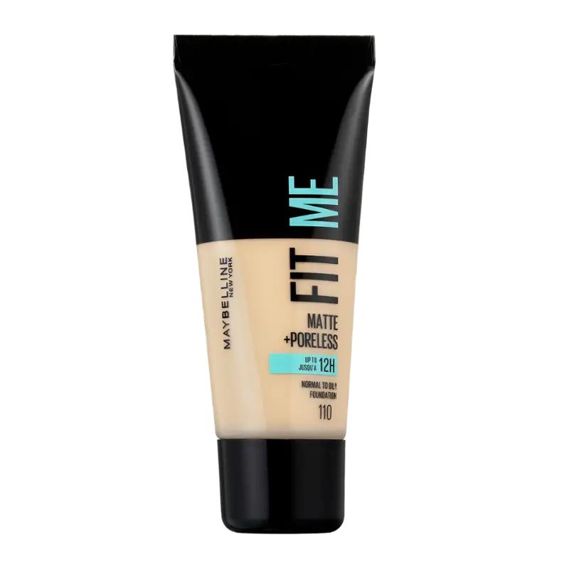 Maybelline Make-up Fit Me! Matte + Poreless 110 Porcelain, 1 ks