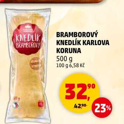 BRAMBOROVÝ KNEDLÍK KARLOVA KORUNA, 500 g