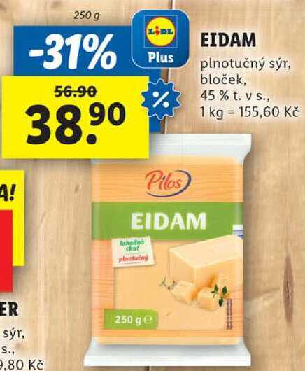 EIDAM, 250 g