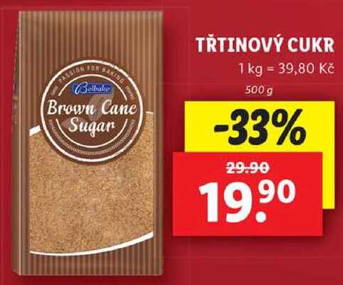 TŘTINOVÝ CUKR, 500 g