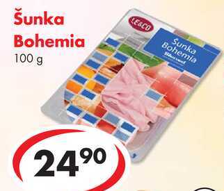 Šunka Bohemia, 100 g