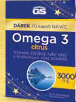 Omega 3 citrus 100+70 kapslí