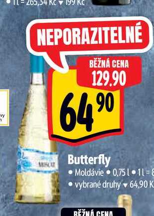   Butterfly 0,75 l