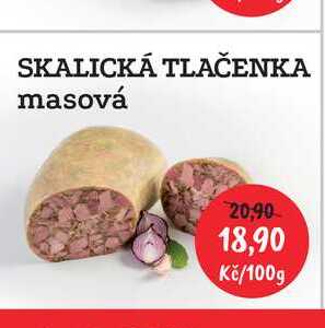 SKALICKÁ TLAČENKA masová 100g 