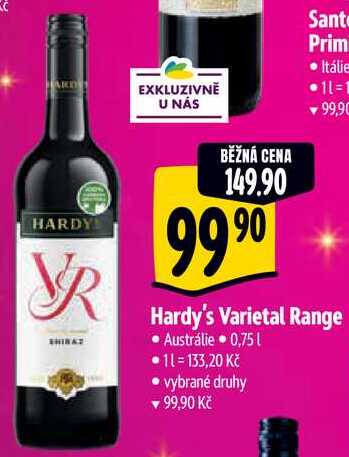 Hardy's Varietal Range, 0,75 l